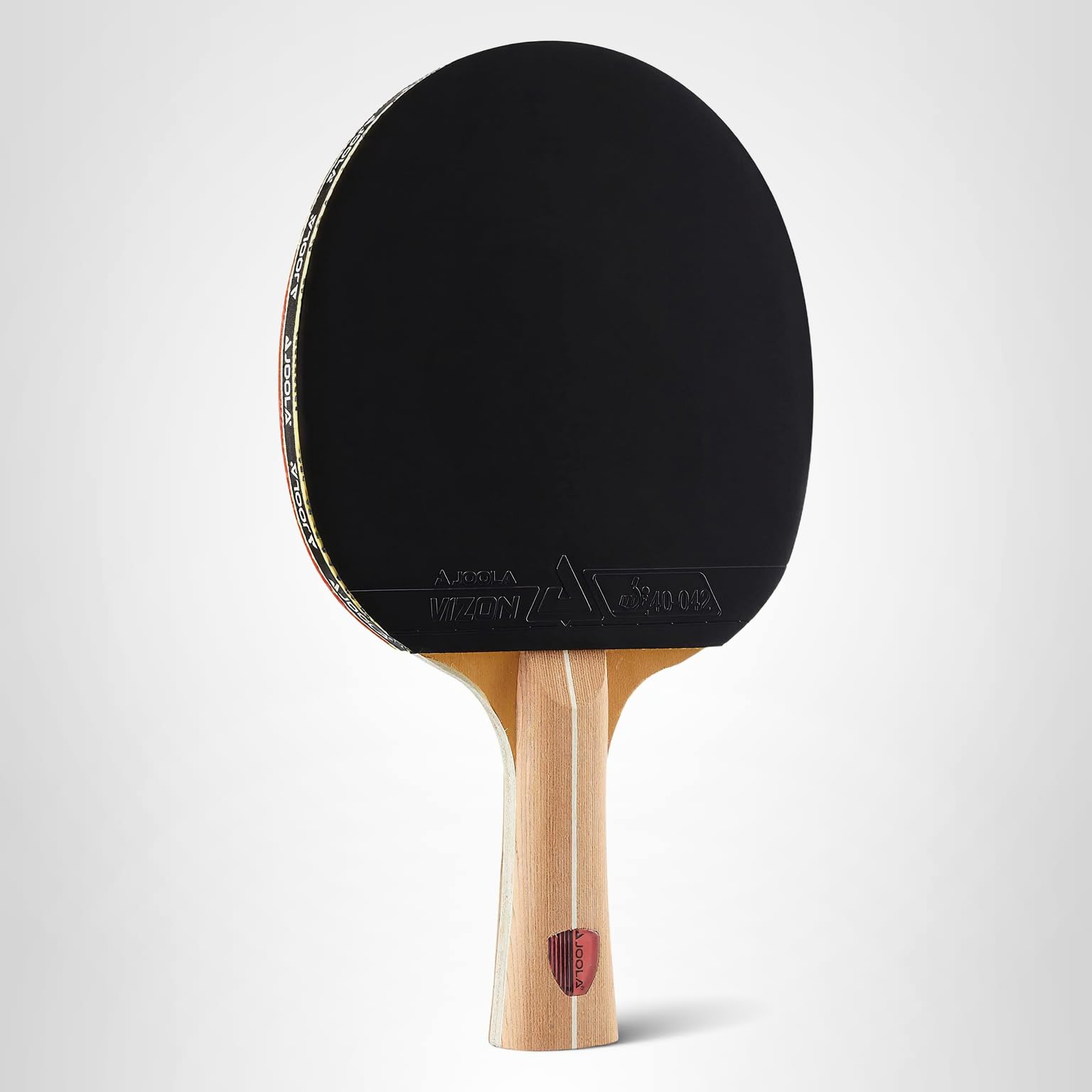 JOOLA Omega Control - Tournament Performance Ping Pong Paddle - Table Tennis Racket for Advanced Training with Flared Handle - Includes Vizon Table Tennis Rubber - Designed for Control - Image 6
