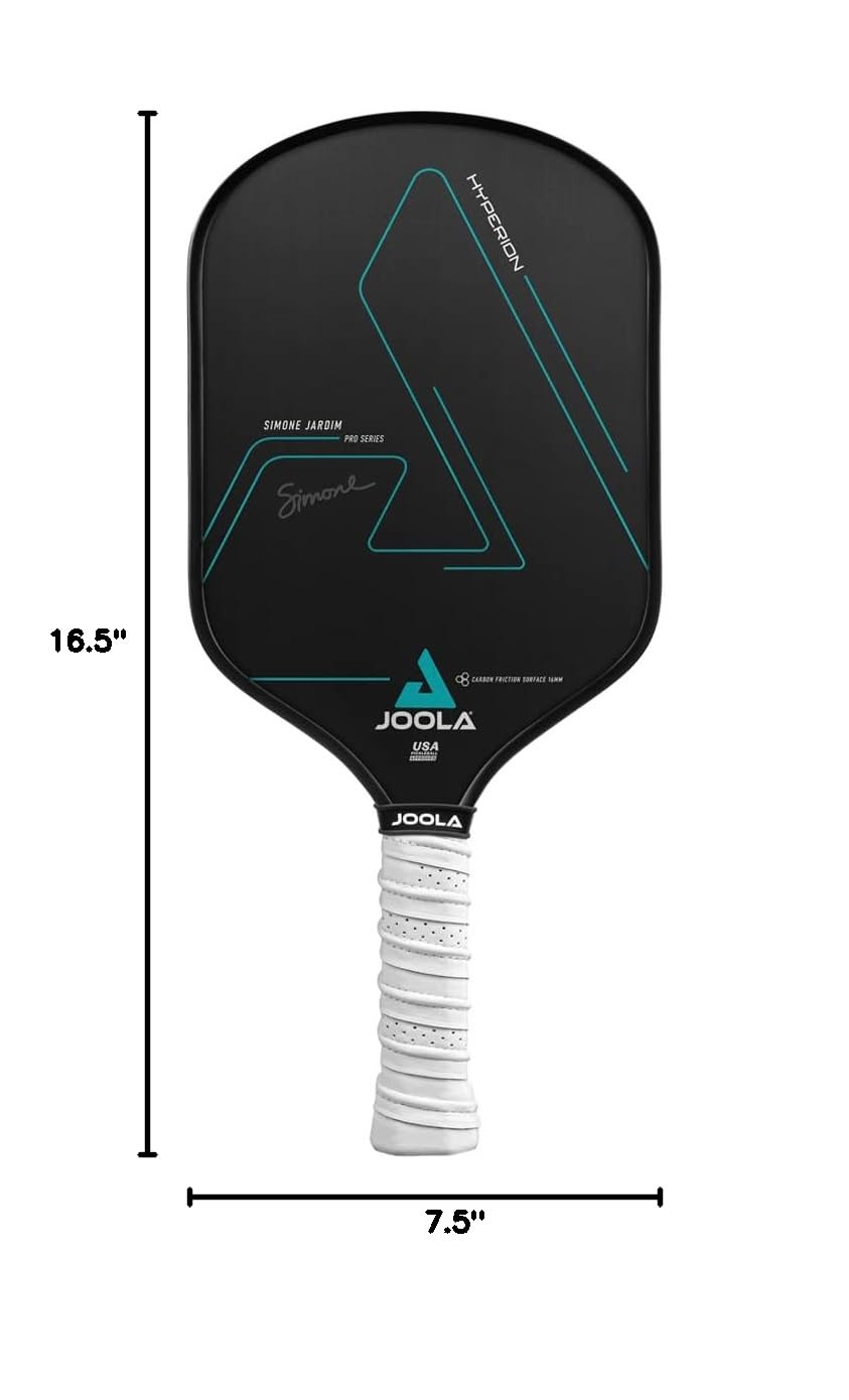 JOOLA Professional Pickleball Paddles – Raw Carbon Fiber Surface – Built for Spin, Speed & Control – Hyperion, Solaire, Perseus & Scorpeus – Swift & Standard Models – USAP Approved – Tournament-Level - Image 7
