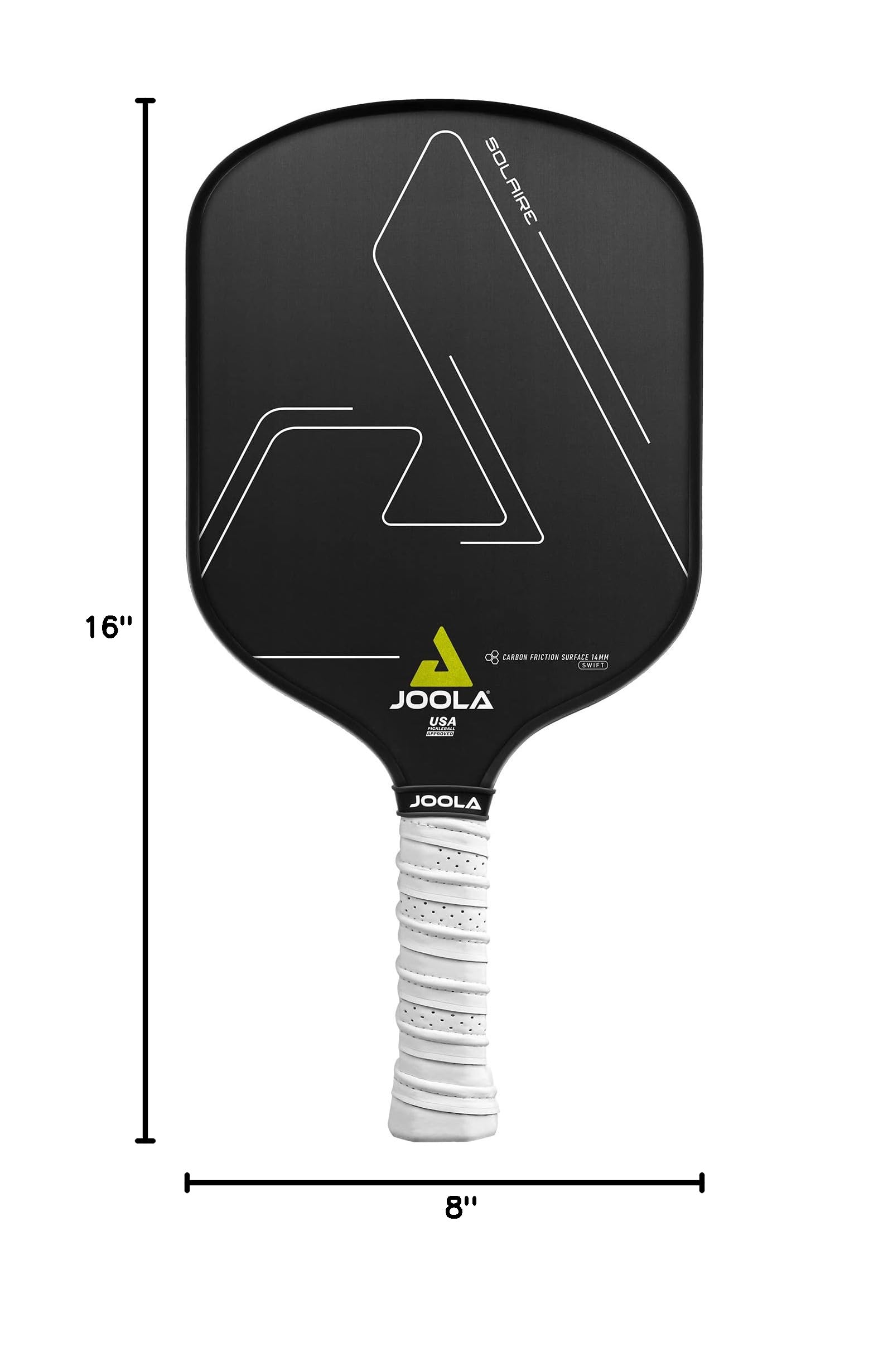 JOOLA Professional Pickleball Paddles – Raw Carbon Fiber Surface – Built for Spin, Speed & Control – Hyperion, Solaire, Perseus & Scorpeus – Swift & Standard Models – USAP Approved – Tournament-Level - Image 7